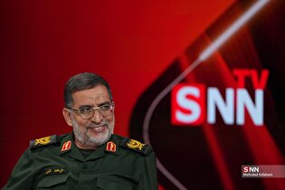 حضور سردار شهید علی محمد نائینی در خبرگزاری دانشجو (۶ مهر ۱۴۰۴)