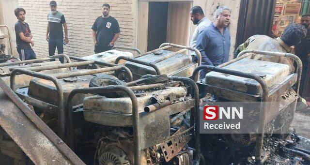 آتشسوزی در خیابان سعدی جنوبی؛ نجات ۷ نفر از ساختمان چهارطبقه