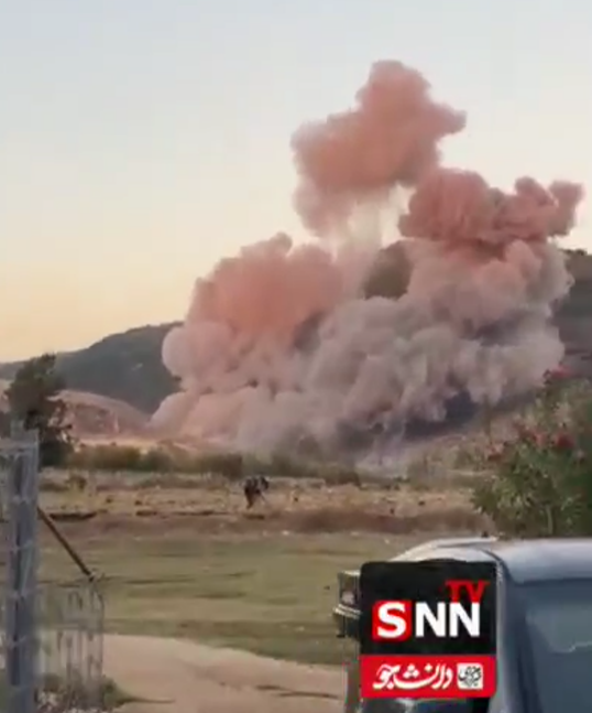 نقض آتش‌بس در جنوب لبنان با حمله هوایی + فیلم