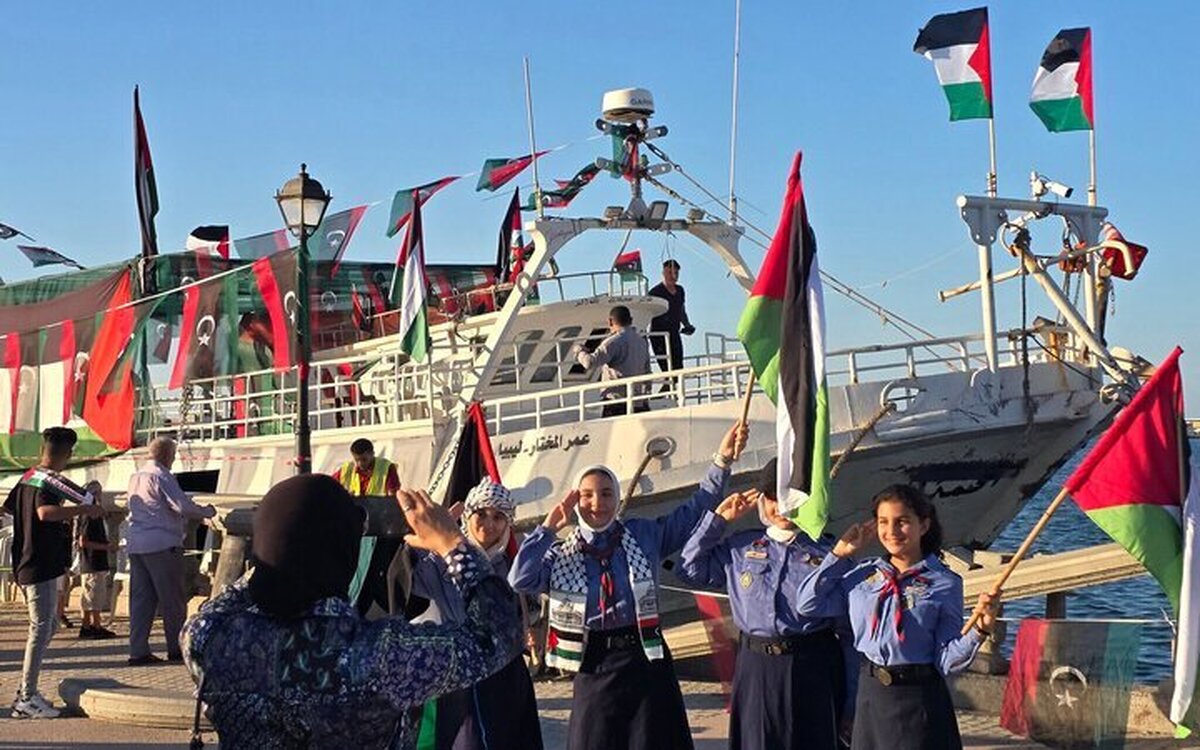 مکزیک وضعیت اتباع خود در ناوگان «صمود» را رصد می‌کند