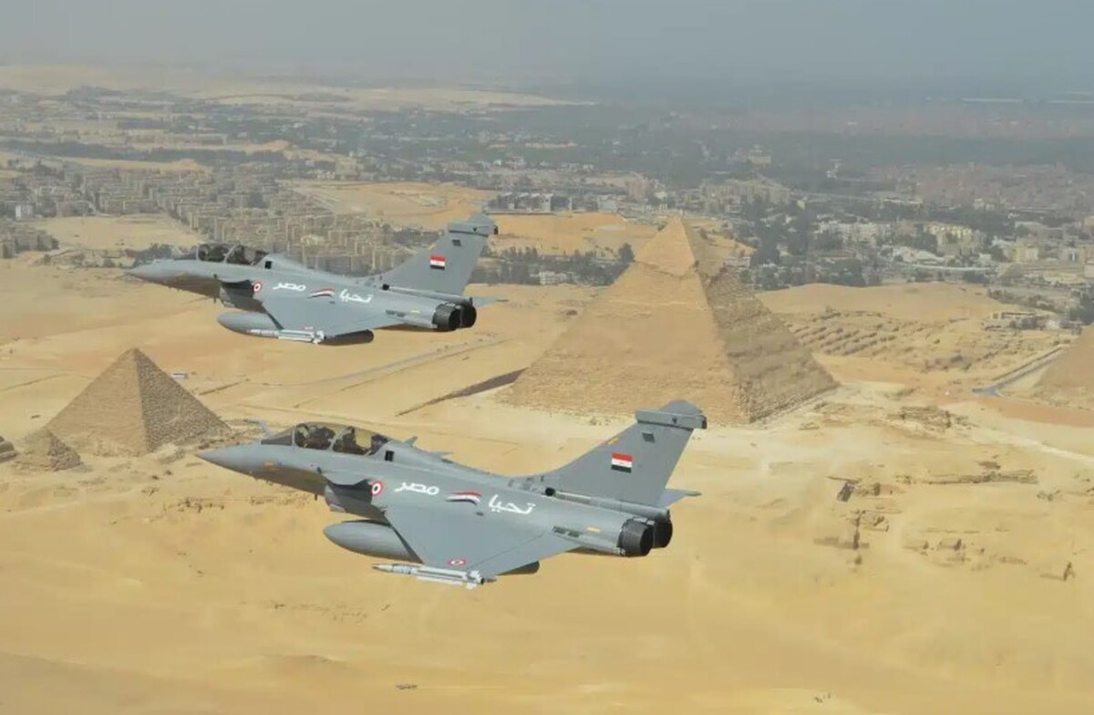 ترس رژیم صهیونیستی از نیروی هوایی ارتش مصر