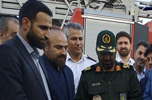 افتتاح ایستگاه شماره ۸ آتش‌نشانی خرم آباد