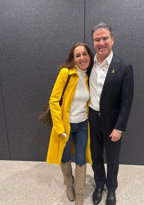 دیدار کاترین شکدم با یوسی کوهن رئیس اسبق موساد رسانه ای شد دیدار کاترین شکدم با یوسی کوهن رئیس اسبق موساد رسانه ای شد