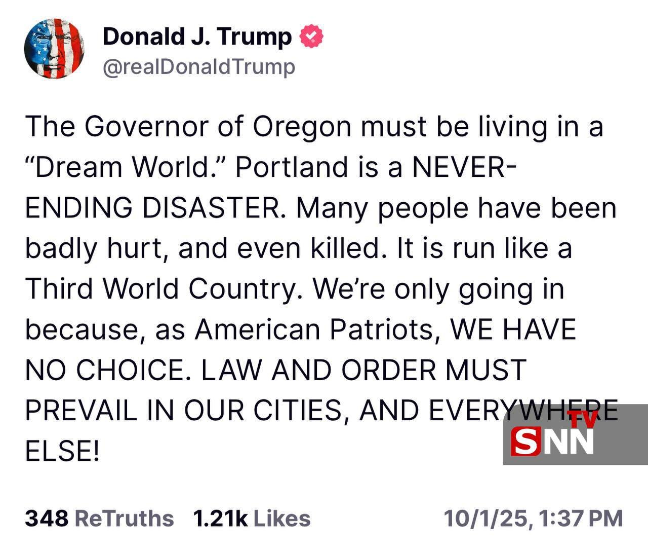 ترامپ از اداره این ایالت آمریکا سردرگم شد