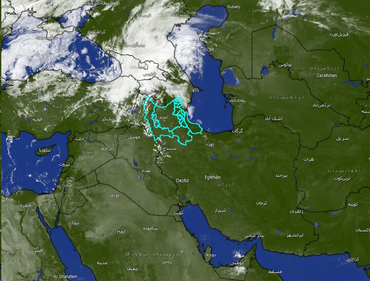 بارش‌های پراکنده باران در کشور طی ۵ روز آینده
