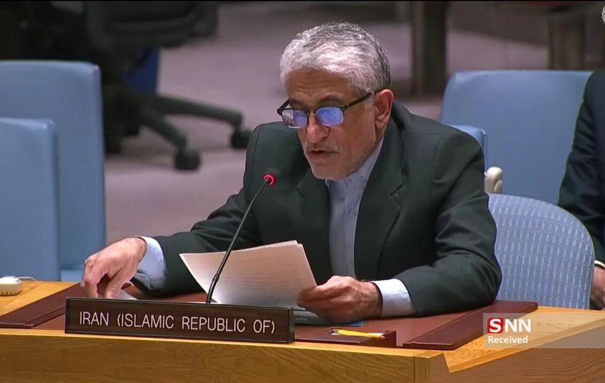 ایروانی: رژیم صهیونیستی تهدیدی آشکار برای صلح و امنیت منطقه است /  ایران همواره تمایل خود را برای گفت‌وگوی عادلانه نشان داده است + فیلم