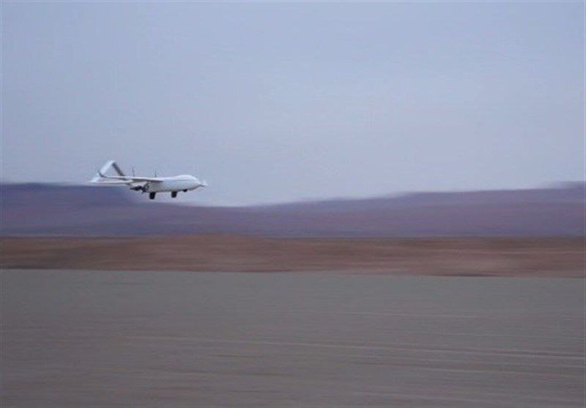 پهپاد معراج سپاه در حال تیک آف