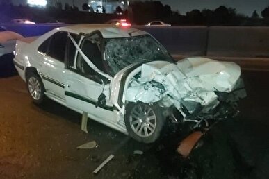 جان باختن ۴ کارگر شهرداری بر اثر تصادف