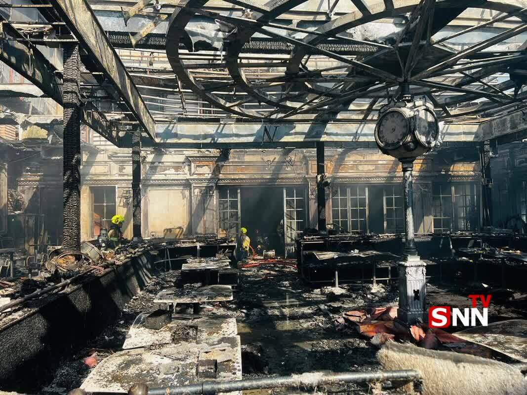 آتش سوزی یک رستوران در شهرک غرب آتش سوزی یک رستوران در شهرک غرب