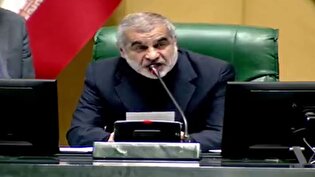 شعار مرگ بر آمریکا و مرگ بر اسرائیل در صحن مجلس، امروز صبح