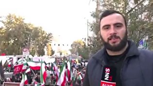 گزارش خبرنگار SNNTV از حضور اقشار مختلف مردم در مراسم بزرگداشت یوم الله ۱۳ آبان