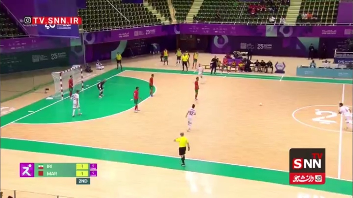 گل دوم ایران به مراکش توسط کریمی