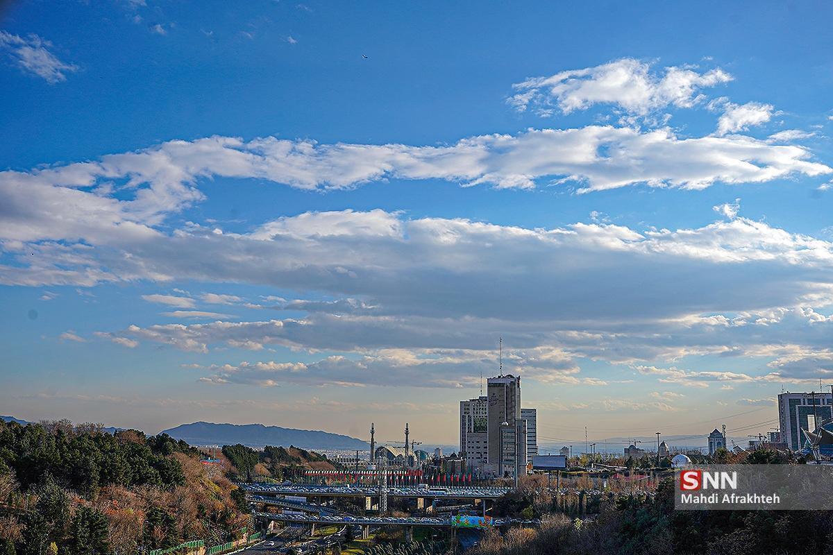 کیفیت هوای تهران در وضعیت قابل قبول است