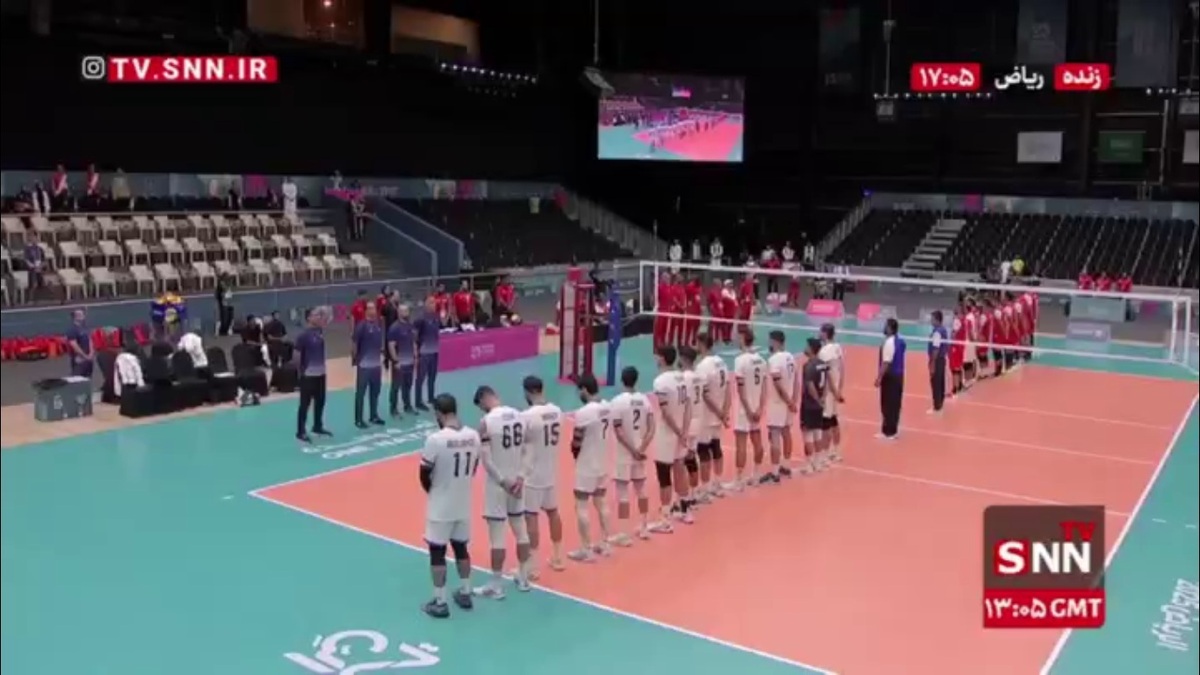 ملی پوشان والیبال با یاد صابر کاظمی به میدان رفتند