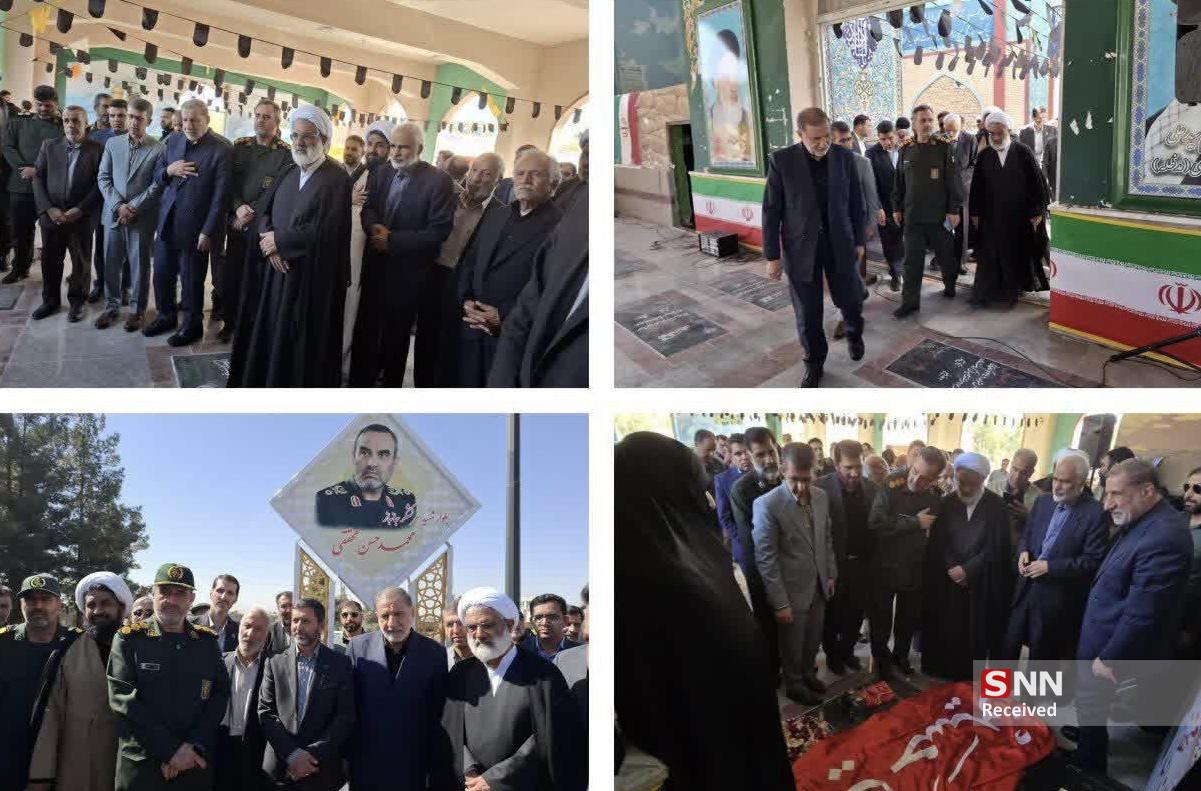 رونمایی از بلوار و مزار یادبود سردار شهید &laquo;حسن محققی&raquo; در رفسنجان / گرامیداشت جانشین سازمان اطلاعات سپاه پاسداران در زادگاهش