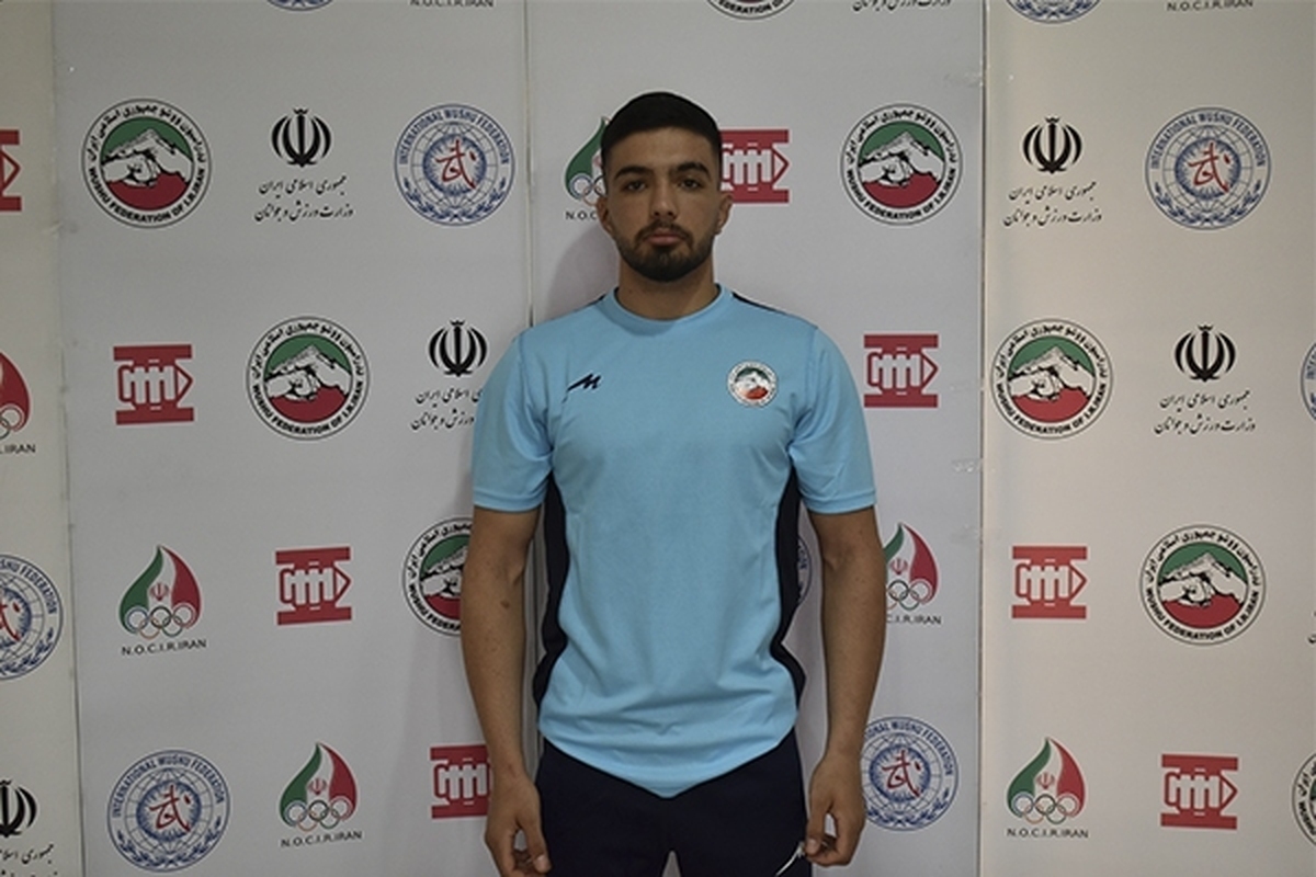 احمدزاده در کوراش طلایی شد / احترام نظامی اولین طلایی ایران در عربستان + فیلم