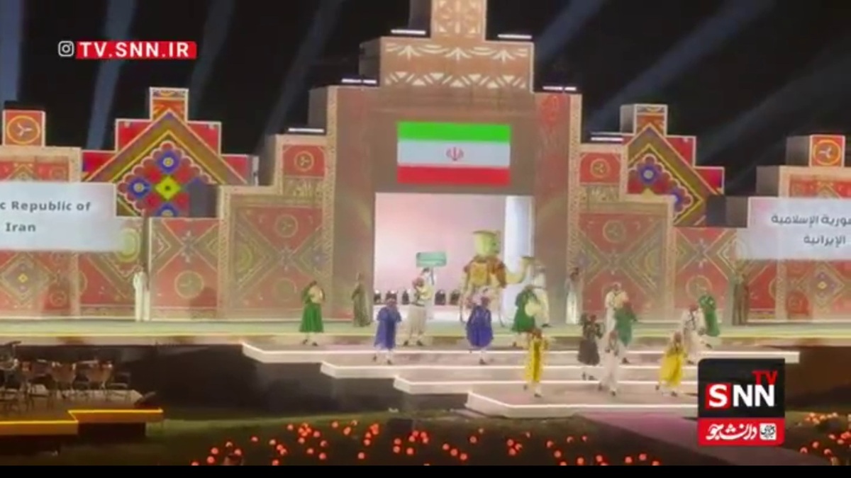 رژه کاروان جمهوری اسلامی ایران در مراسم افتتاحیه ششمین دوره بازیهای همبستگی اسلامی