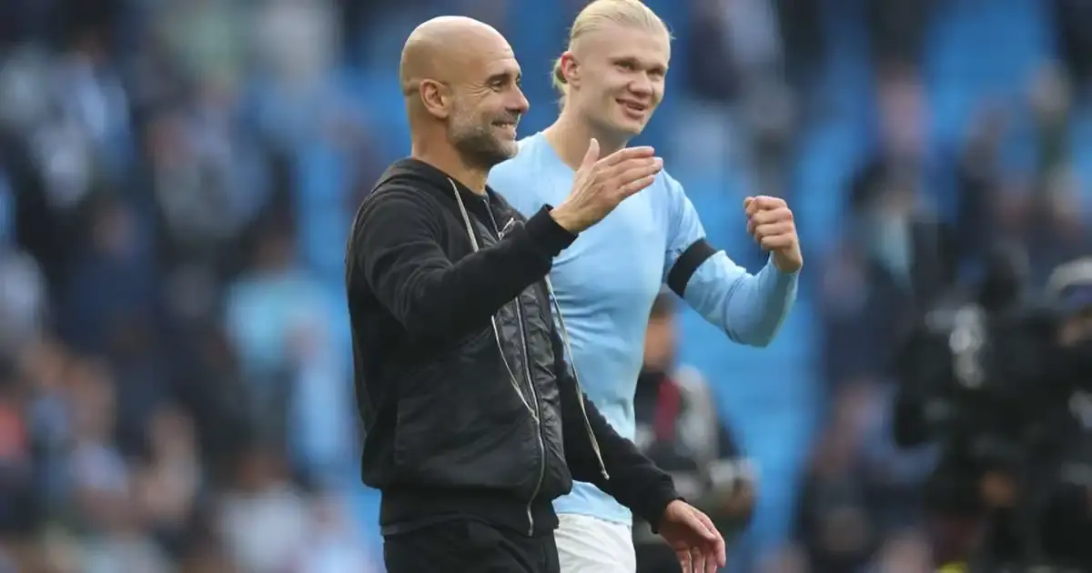 هالند: گواردیولا نابغه و سختکوش است.