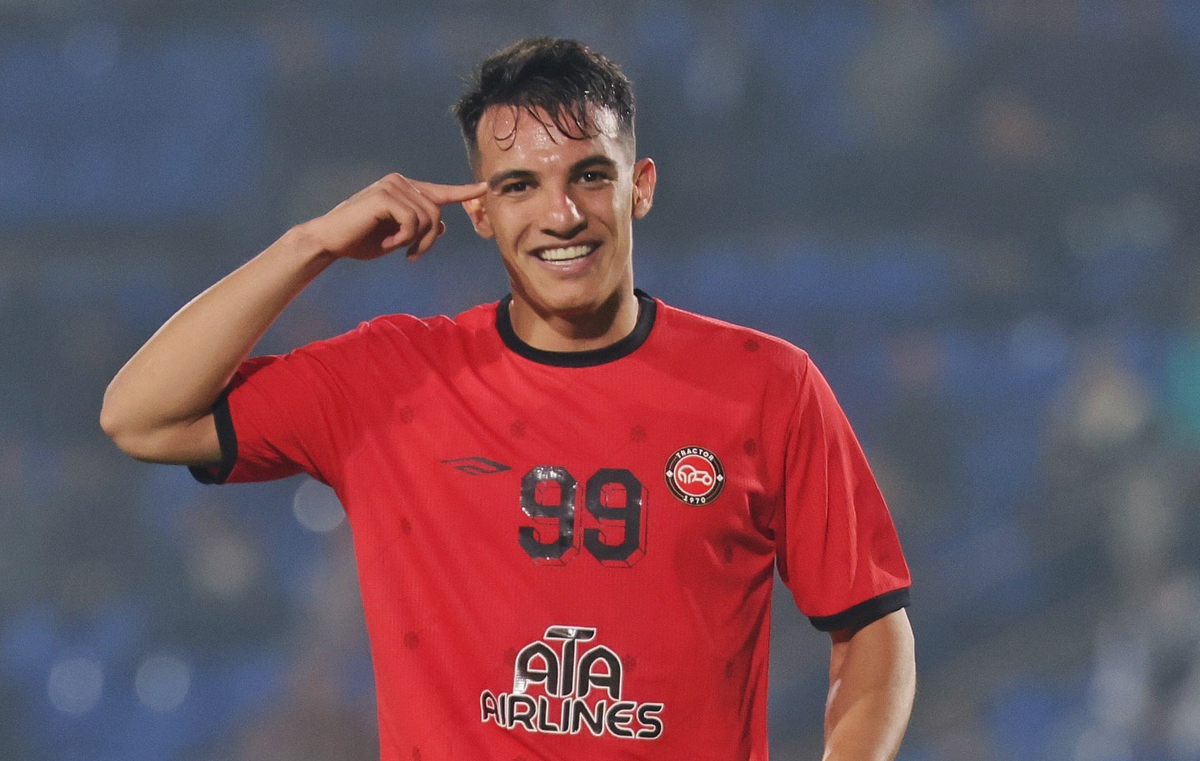 فیلم گل اول تراکتور به خیبر خرم آباد توسط حسین زاده