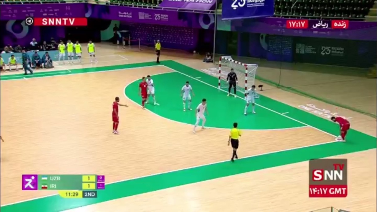 گل دوم ایران به ازبکستان توسط سالار آقاپور