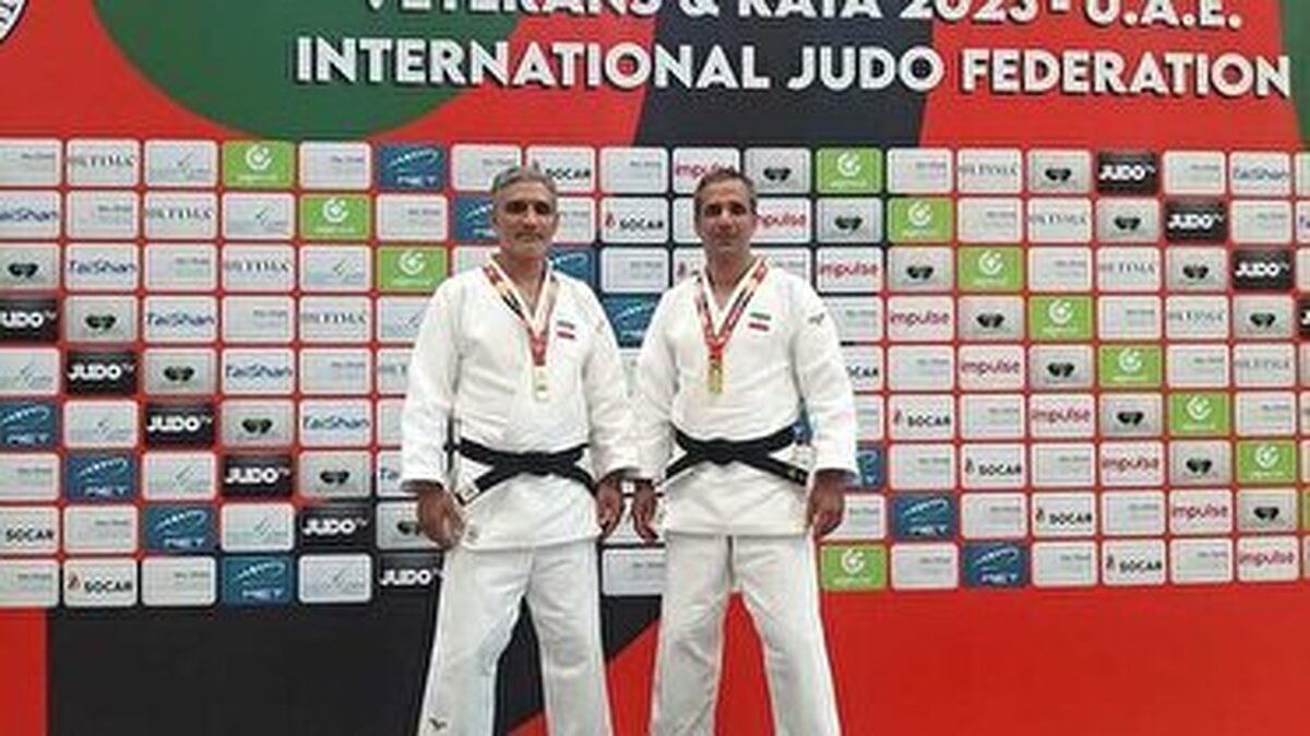 تیم کاتا جودو ایران نایب قهرمان جهان شد