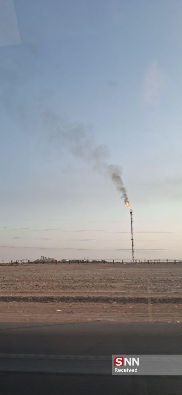 فلرهای فروزان؛ ثروتی که هدر میرود و خوزستانی که هوا ندارد فلرهای فروزان؛ ثروتی که هدر میرود و خوزستانی که هوا ندارد