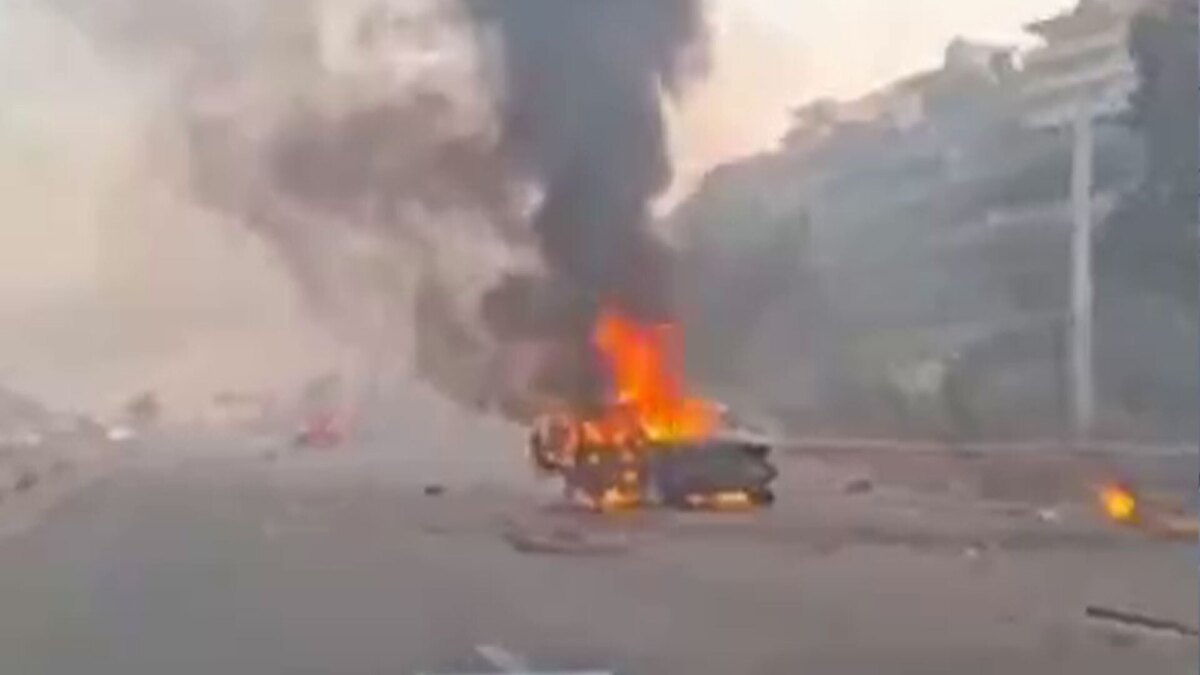 حمله پهپادی رژیم به یک خودرو در جنوب لبنان