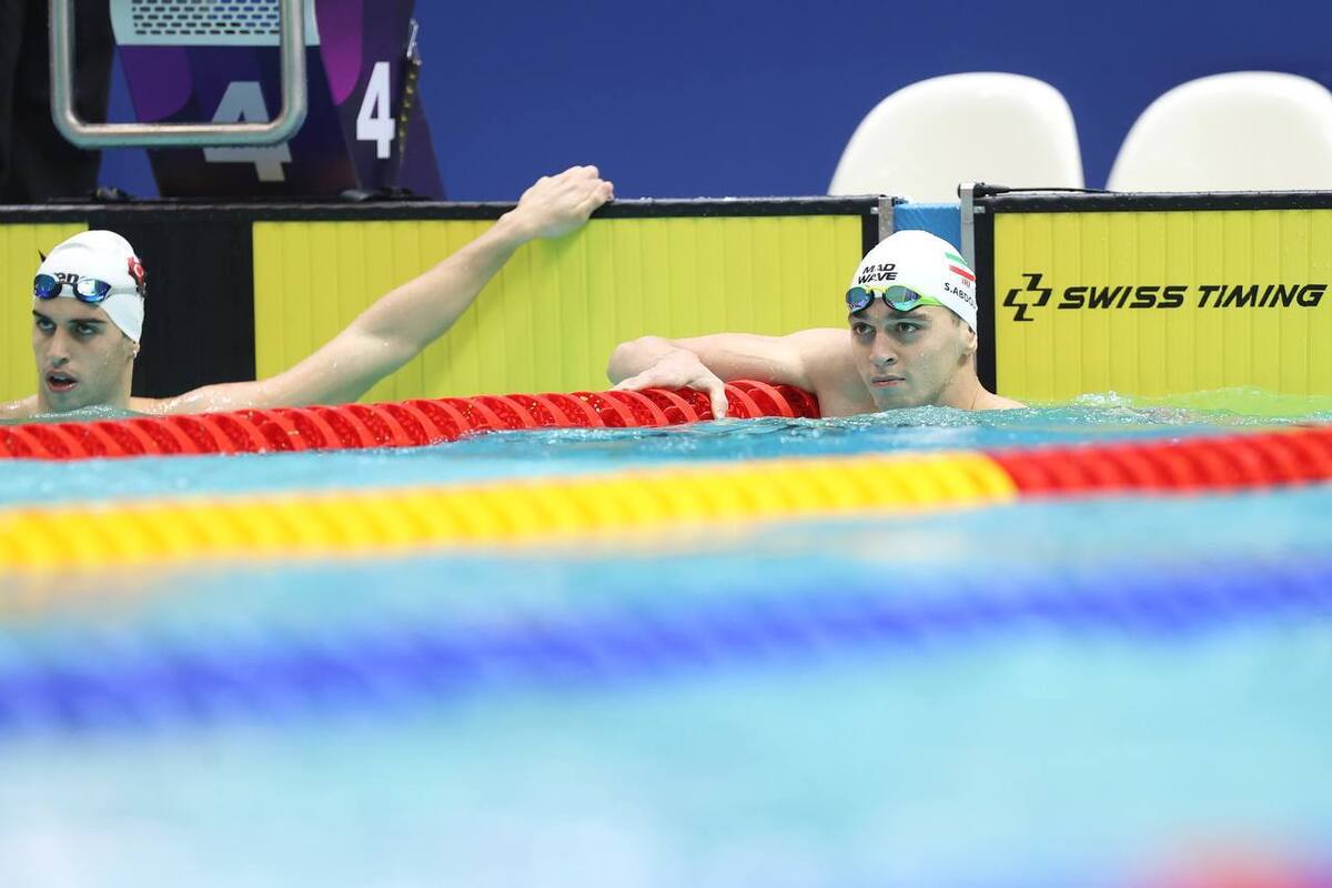 حضرتی: با صلاح‌دید کادر فنی قاسمی از فینال ۲۰۰ متر پروانه انصراف داد/ طلای عبدلی نخستین مدال زرین تاریخ شنای ایران در بازی‌های کشورهای اسلامی بود