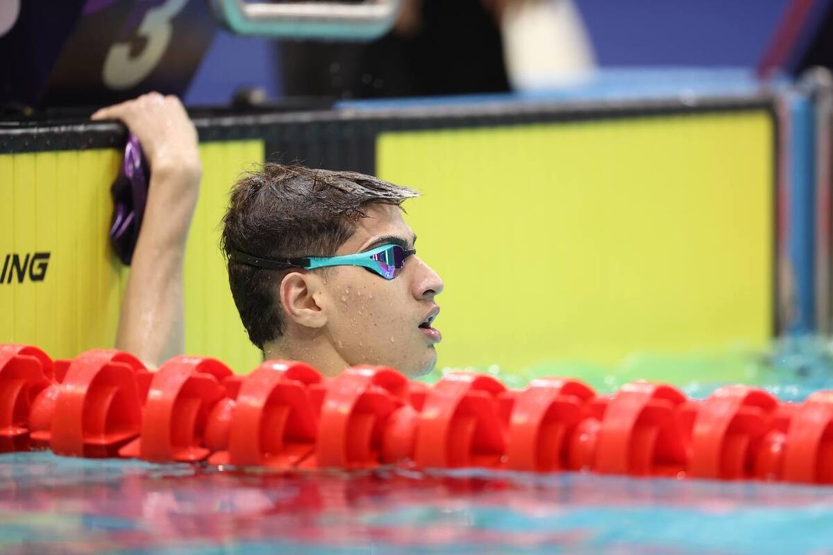 راه‌یابی ‌مهرشاد افقری و ‌محمدمهدی غلامی به نیمه‌نهایی ماده ۱۰۰ متر پروانه