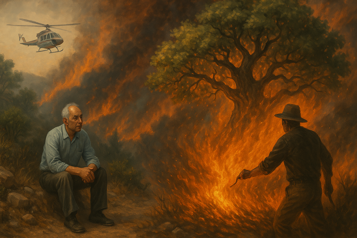 زاگرس میان وعده و آتش؛ مسئولان منتظر بالگرد، سودجویان مشغول شعله&zwnj;افروزی