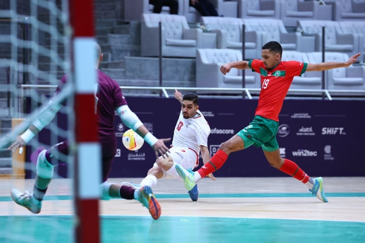 پخش زنده فوتسال ایران مراکش