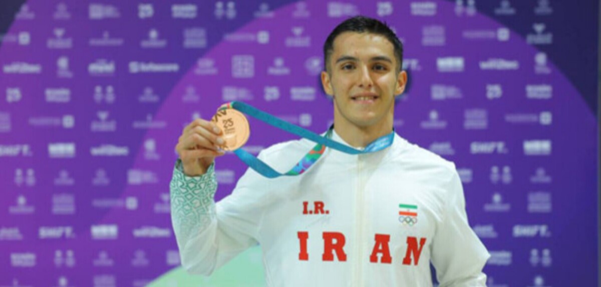 قاسمی به برنز ماده شنای ۲۰۰ متر آزاد بازی‌های کشور‌های اسلامی رسید