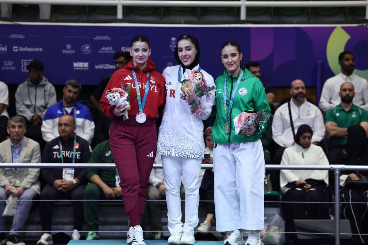 مدال های طلای کاراته ایران ثبت شد +جدول کامل مسابقات