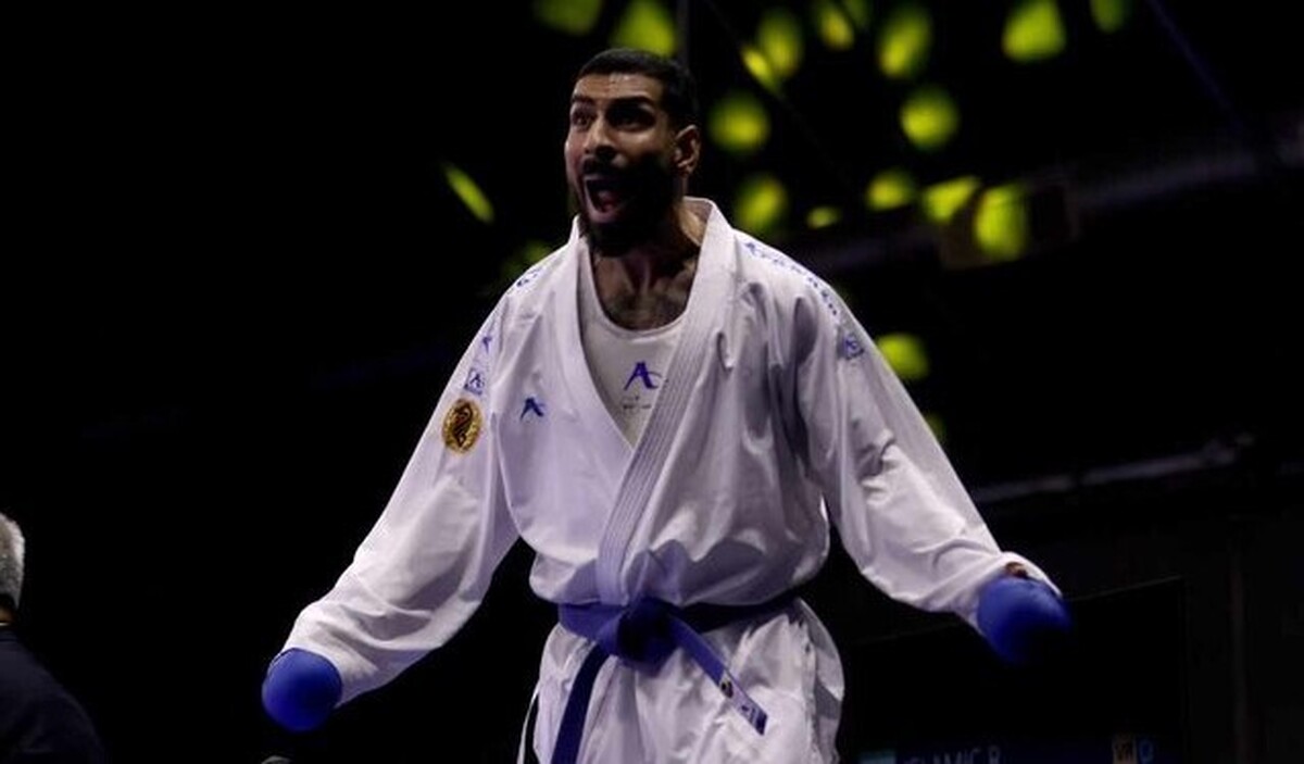 صالح اباذری نماینده لیبی را شکست داد و به فینال رسید +فیلم