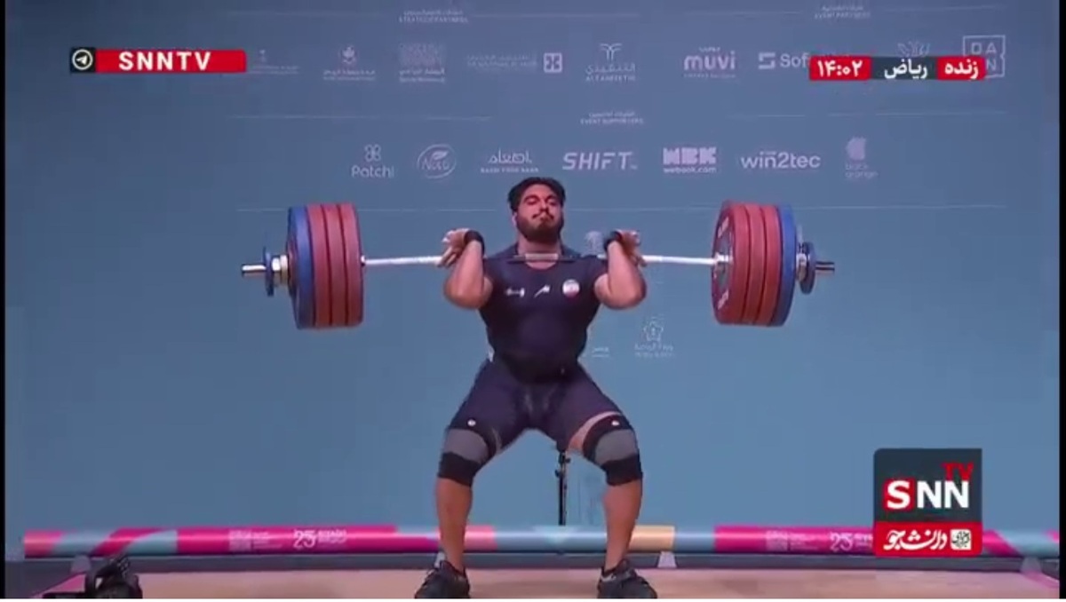 رکورد دار جهان به نقره رقابت های همبستگی کشورهای اسلامی بسنده کرد