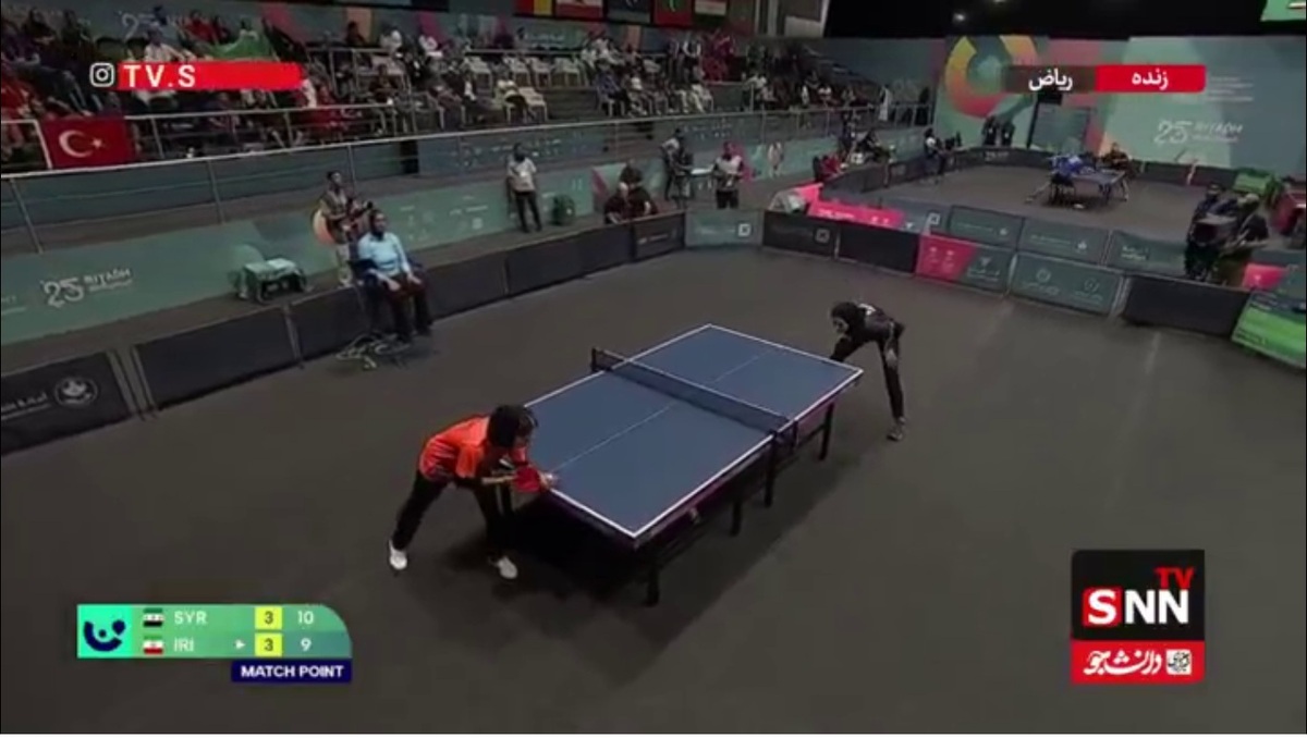 صعود ندا شهسواری به نیمهنهایی تنیس روی میز زنان؛ شیما صفایی حذف شد