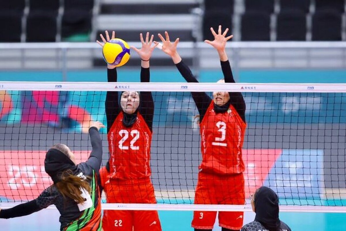 پوشش زنده مسابقه والیبال ایران برابر تاجیکستان + فیلم