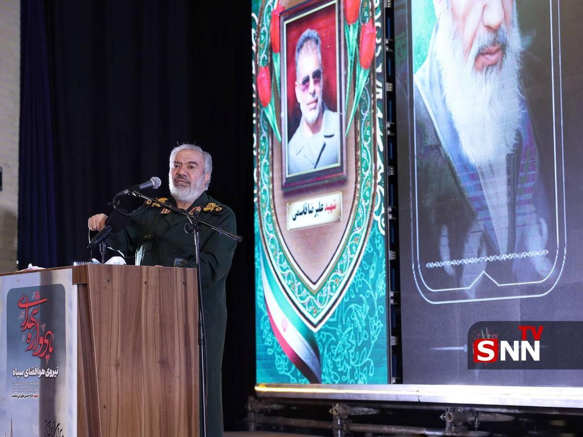 سردار فدوی: در جنگ اخیر خداوند به وعده خود عمل کرد و در مقابل آمریکا و اسرائیل ما را به پیروزی رسانید + فیلم