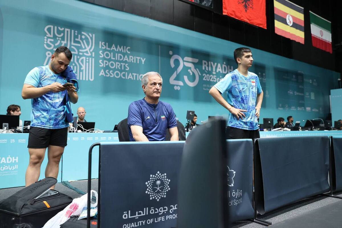 تیم ۲ نفره تنیسرویمیز ایران به مدال برنز رسیدند