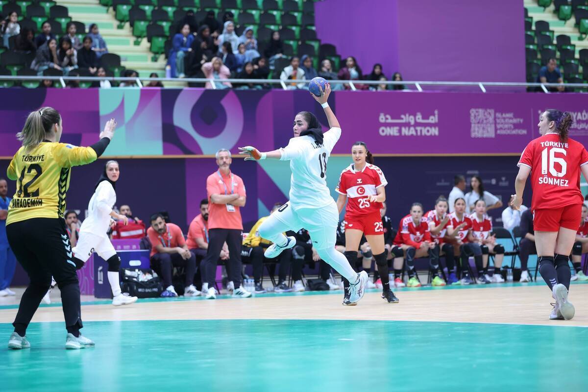 شکست تیم ملی هندبال زنان ایران برابر ترکیه در نخستین گام