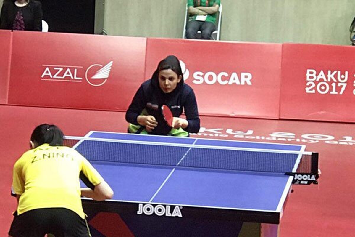 صعود ندا شهسواری به فینال رقابت‌های تنیس روی میز /  زهرا اکبری فینالیست شد+ فیلم