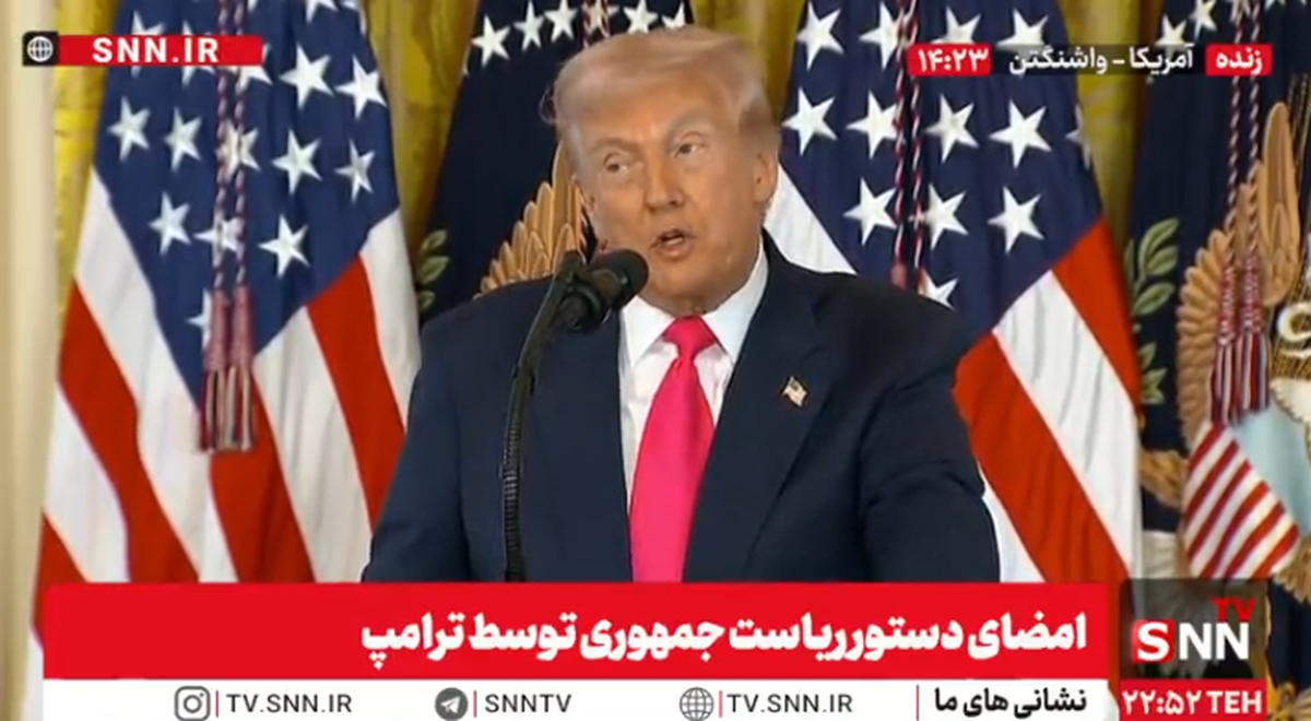 ترامپ : در کنار آزادی مذهب و دین ایستاده‌ام و اجازه آسیب به ارزش‌های مسیحیت را نمی‌دهیم + فیلم