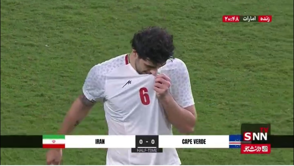 نیمه اول دیدار ایران و کیپ ورد در فیفادی امارات با تساوی بدون گل به پایان رسید