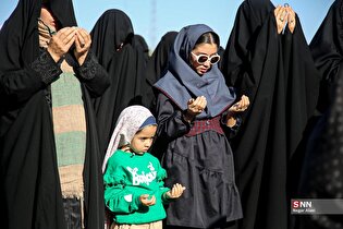 اقامه نماز طلب باران در خراسان شمالی