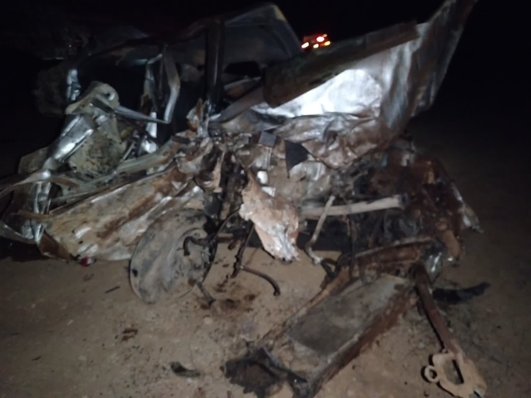 برخورد مرگبار دو خودروی سواری در محور لردگان ـ بروجن / یک کشته و یک مصدوم