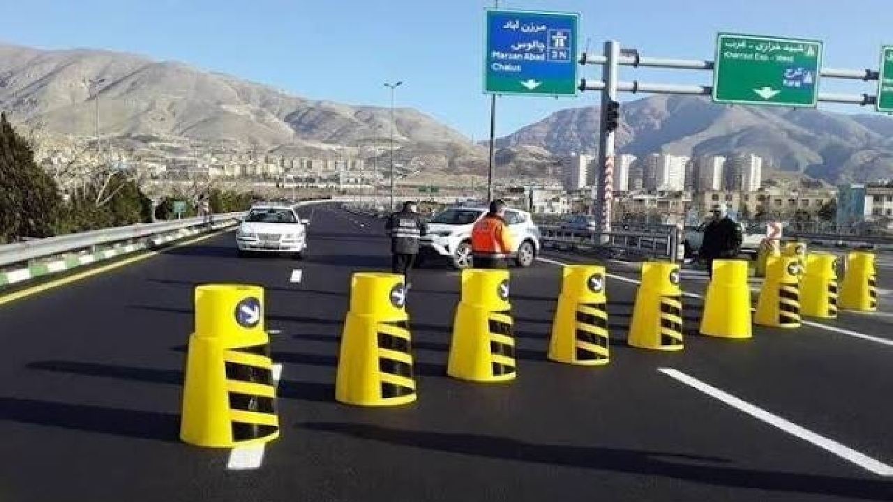 ورودی‌های آزادراه تهران-شمال و جاده چالوس مسدود شد