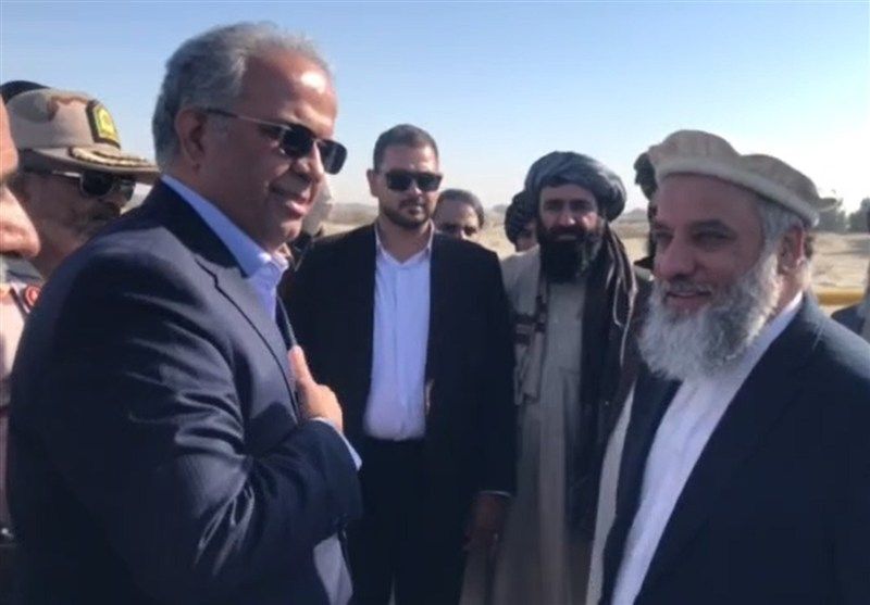 وزیر صنعت و تجارت افغانستان وارد سیستان و بلوچستان شد + فیلم
