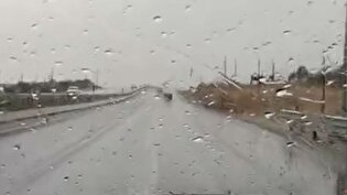 اولین باران پاییزی در ایوان‌غرب، ایلام