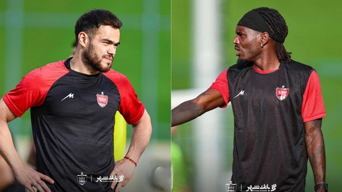 دو وینگر خارجی پرسپولیس آماده برای دیدار با تراکتور