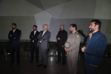 بازدید معاون سیاسی رئیس پارلمان لبنان از سراسرنمای مقاومت شهید سلیمانی